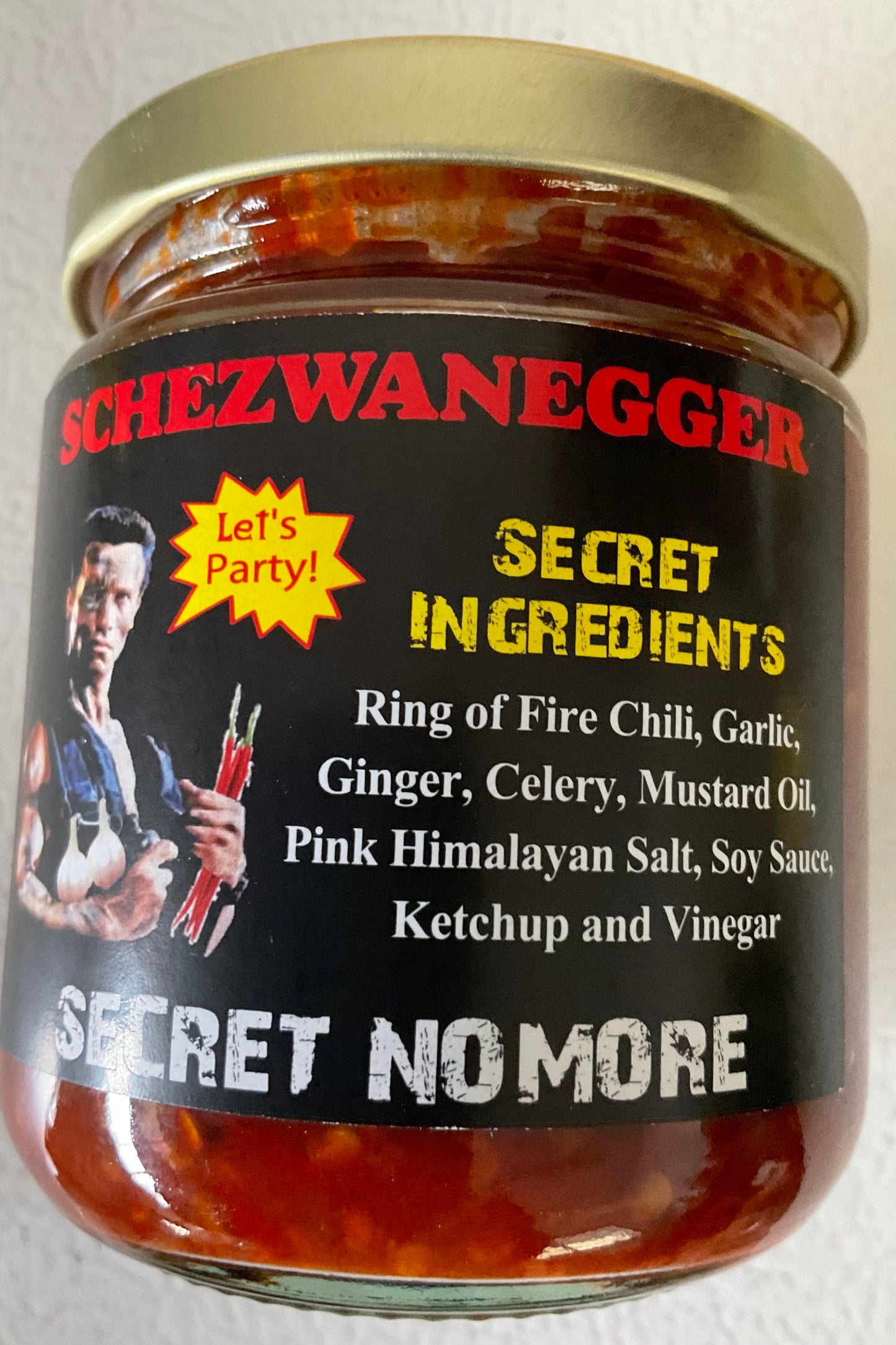 Schezwanegger - Garlic Ginger chili Chutney - HOT