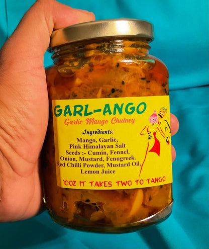 Garl-Ango - Mango-Garlic Chutney